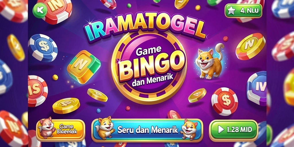 Tampilan gameplay seru dari IRAMATOGEL yang penuh warna.