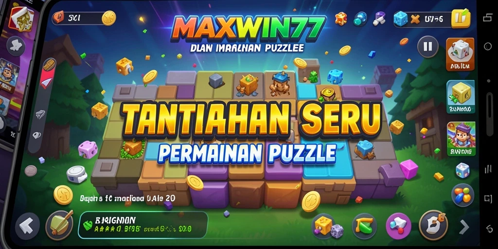 Tampilan gameplay MAXWIN77 yang penuh tantangan dan keseruan.