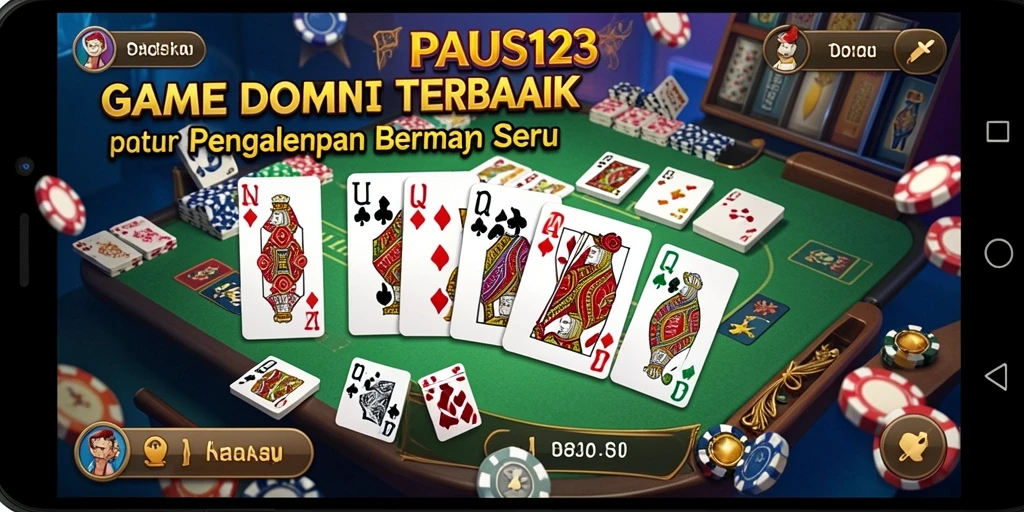 Tampilan gameplay seru dan interaktif dari PAUS123.