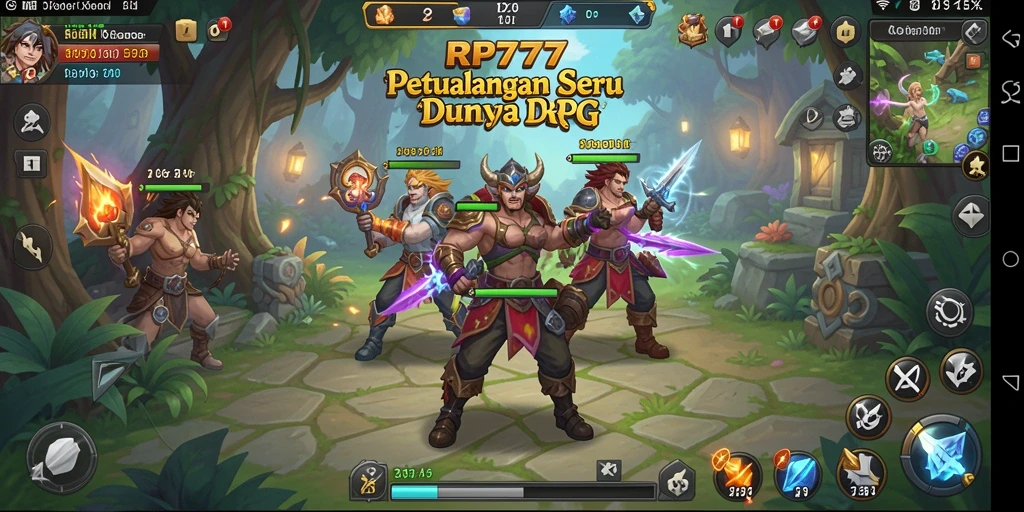 Screenshot menampilkan momen pertarungan seru di dalam RP777.