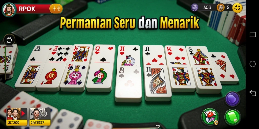 Tampilan screenshot yang menampilkan gameplay seru di RPOK.
