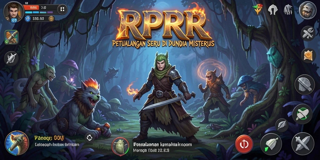 Tampilan gameplay penuh aksi di RPRR dengan visual menawan.
