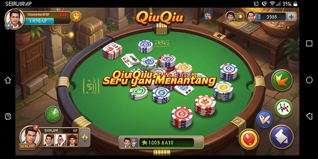 Tampilan gameplay SERURP yang seru dan menantang.